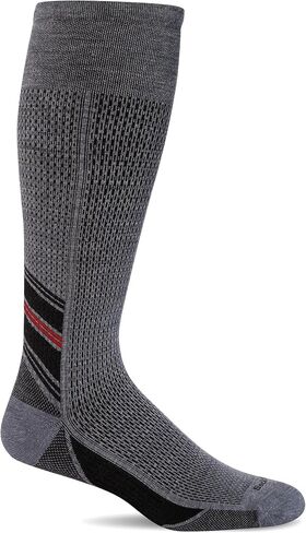Sockwell Men's Circuit OTC Firm Graduated Compression Sock, Black - M/L in Saudi Arabia
