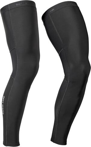GripGrab Classic Thermal Winter Cycling Leg Warmers Anti-Slip Warm Fleece Lined Bike Leg Sleeves Long Bicycle Leg Warmers in Saudi Arabia