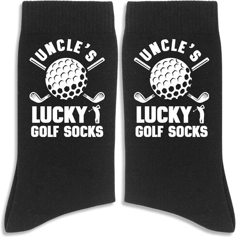 جوارب Lucky Socks، جوارب سوداء للرجال، هدايا عيد ميلاد الأب. in Kuwait