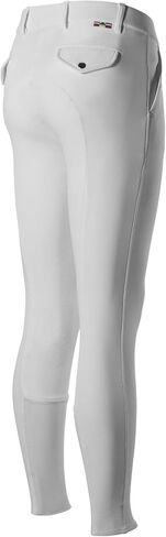 HORZE Mens Grand Prix Silicone Knee Patch Breeches for English Riding in Kuwait