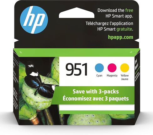 HP Cr314fn Inkjet Cartridge (Cyan/Magenta/Yellow, 3-Pack) in Retail Packaging Hewcr314fn in Kuwait