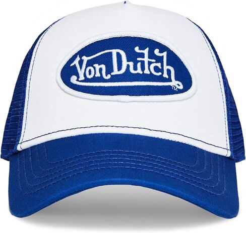 قبعة سائقي الشاحنات الأساسية من Von Dutch للجنسين، باللون الأسود in Kuwait