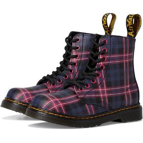 Martens 1460 حذاء برباط أنيق (للأطفال الصغار/الأطفال الكبار) وردي فاتح - 3 UK (الولايات المتحدة 4 طفل كبير) M in Kuwait