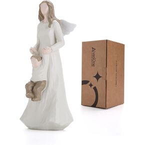 AivanOne Sweet Family Figurine, Parent and Children Statue, White Decorative Home Accent, Love Themed Gift,for Mother's Gift,and Home Decor in Saudi Arabia