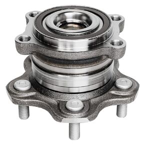 Detroit Axle - 4WD Front Wheel Bearing Hub for Ford F-250 F-350 Super Duty 1999-2004, Excursion 2000-2002, Wheel Bearing and Hub Assembly 2001 Replacement [w/Coarse Thread] in Saudi Arabia