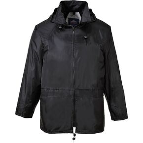 Portwest Workwear Mens Portwest Rain Jacket Black 4XL in Kuwait