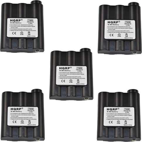 HQRP Rechargeable Battery Pack Compatible with Midland GXT-950 / GXT950 / GXT950VP4 / GXT-1000 / GXT1000 / GXT1000VP4 / GXT-1050 / GXT1050 / GXT1050VP4 Two-Way Radio in Kuwait
