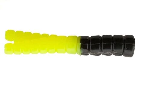 Leland's Lures Trout Magnet 50-Pack Split-Tail Grub Body Pack, Also Great for Bass and Panfish, Chartreuse in Saudi Arabia