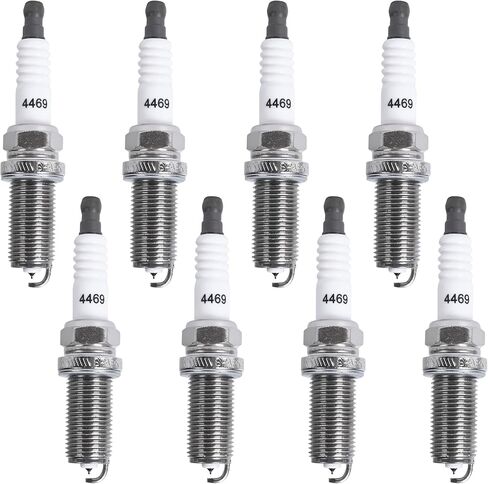 PLACKs Iridium Spark 4469 LFR5AIX-11 متوافق مع تويوتا كامري هايلاندر رافعة فينزا نيسان ألتيما سينترا كيا فورتي جيب شيروكي هيونداي سانتا كرايسلر 200 دودج دارت L4 2.0L-2.7L. in Saudi Arabia