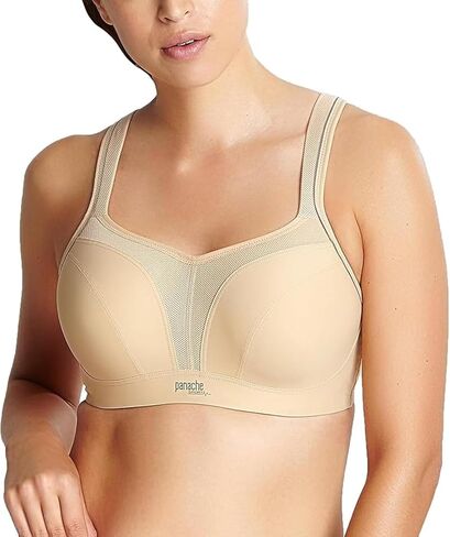 Panache Women's High Impact Underwire Sports Bra, Cyber Swirl, 34D in Saudi Arabia