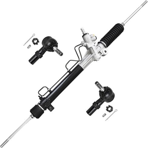 Detroit Axle - Rack and Pinion Kit for Pontiac Grand Prix Buick LaCrosse Regal Century Oldsmobile Intrigue, Power Steering Rack and Pinion with Magnasteer, 2 Outer Tie Rods Replacement in Kuwait
