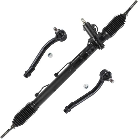 Detroit Axle - Rack and Pinion Kit for Pontiac Grand Prix Buick LaCrosse Regal Century Oldsmobile Intrigue, Power Steering Rack and Pinion with Magnasteer, 2 Outer Tie Rods Replacement in Kuwait