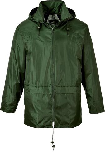 Portwest Workwear Mens Portwest Rain Jacket Black 4XL in Saudi Arabia