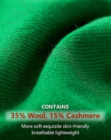 SHINCHIC Women Winter Knitted Slouchy Beanie for Women Men Cashmere Wool Blend Stretchy Warm Skull Beanies Cap in Kuwait