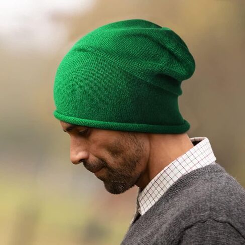 SHINCHIC Women Winter Knitted Slouchy Beanie for Women Men Cashmere Wool Blend Stretchy Warm Skull Beanies Cap in Kuwait