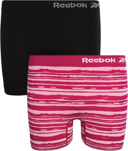 Reebok Girls’ Underwear - Seamless Cartwheel Shorties (2 Pack) in Saudi Arabia