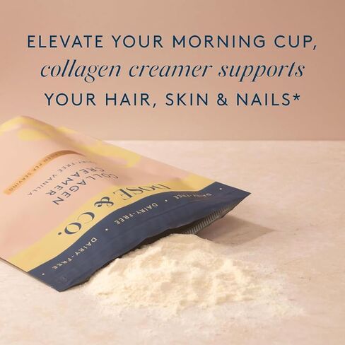 كريم الكولاجين من دوز آند كو، خالي من منتجات الألبان (كراميل) 12 أونصة (340 جم) - غير معدل وراثيًا، خالٍ من منتجات الألبان، خالي من الغلوتين، مكمل ببتيدات الكولاجين الخالي من السكر - يدعم الشعر والبشرة والأظافر in Kuwait