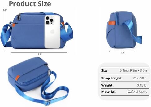 ELSREY Small Crossbody Bag for Women Mini Lightweight Everyday Purse with Adjustable Strap Sling Bag Shoulder Handbag in Saudi Arabia