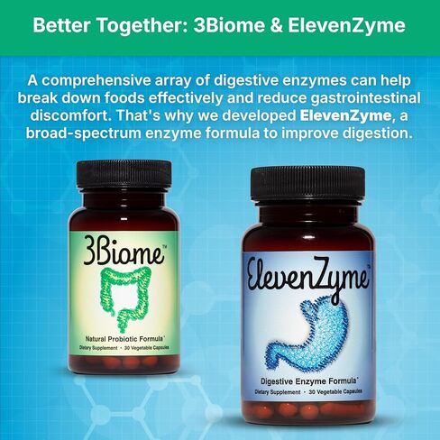3Biome - Natural Probiotic Supplement - Non-GMO, Vegan, Gluten-Free in Saudi Arabia