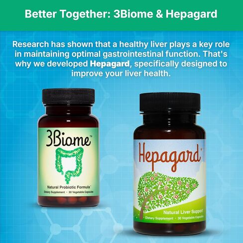 3Biome - Natural Probiotic Supplement - Non-GMO, Vegan, Gluten-Free in Saudi Arabia