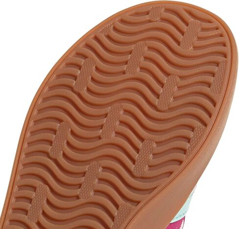 Adidas VL Court 3.0 Sneaker ، Aurora Plum/Zero Metallic/Pink Gum ، 12.5 US US Little Kid in Saudi Arabia