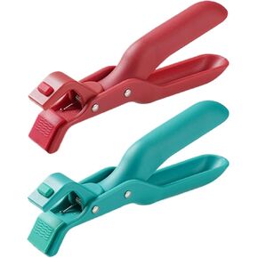 Hot Plate Gripper, New Hot Plate Grippers Tongs, Anti Scald Bowl Holder Clip, Bowl Dish Plate Grabber Clips Tongs Clamp Holder, For Air Fryer & Food Steamer & Oven & Microwave Oven (2 All) in Kuwait