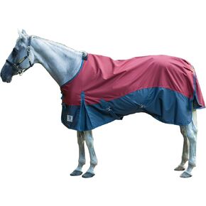 ورقة المطر إقبال الخيل | بطانية 600 دينير ريبستوب بدون تعبئة (0 جم) | مقاوم للماء وخفيف الوزن وجيد التهوية | طبقة خارجية مقاومة للتمزق وطبقة داخلية حريرية خالية من الفرك | رمادي/كحلي - 78 بوصة in Kuwait
