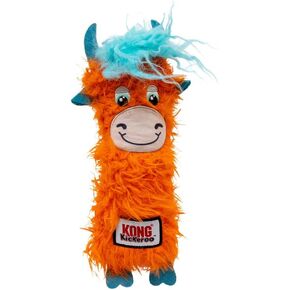 KONG Kickeroo Highland Cow Cat Toy – Plush Catnip Toy with Crinkle Sound & Fluffy Tail – Assorted Colors (1 Pack) in Saudi Arabia