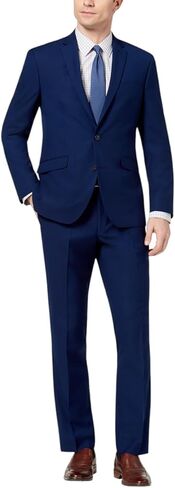 Kenneth Cole REACTION Men's Performance Fabric Slim Fit Suit in Kuwait