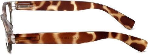 Calabria 4372 2 Color Oval European Reading Glasses&Case in Tortoise Green +3.50 in Saudi Arabia