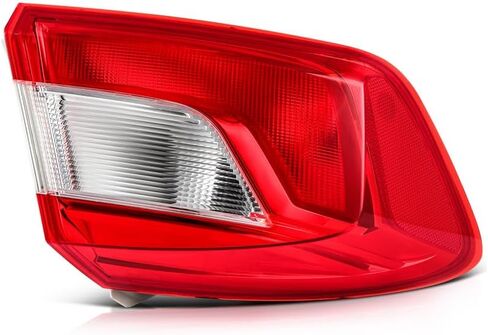 Tail Light Assembly Compatible With 2015-2023 for ford Transit with LED Red Lens Chrome Brake Light Rear Lamps Driver Side CK4Z13405G FO2800270 in Saudi Arabia