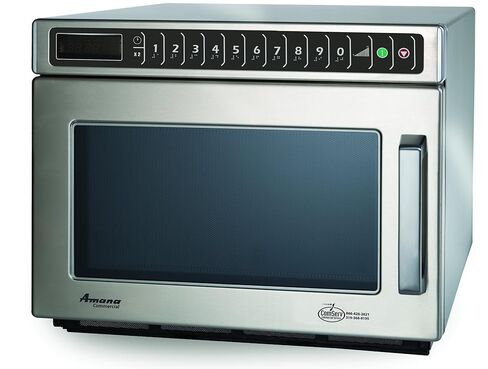 Amana Commercial HDC182 Amana Heavy Duty Compact Commercial Microwave Oven, 1800W, Stainless Steel in Saudi Arabia