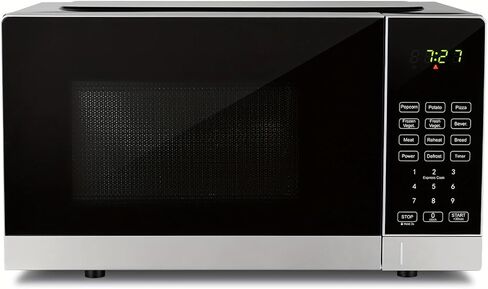 Compact Microwave Oven with 9 Auto Menus & Child Lock, LED Lighting, 0.7 Cu Ft, 700W - Easy Clean Kitchen Appliances, Quick Cooking for Family & Company Gatherings (1) in Saudi Arabia