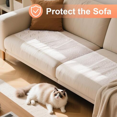 Uross Scat Mat for Cats -10PCS Deterrent Mat with Spikes Indoor Cat Repellent Mat Outdoor Scat Spikes Mat Indoor Cat Countertop Deterrent Keep Cats Off Counter in Saudi Arabia