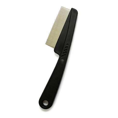 KEAIYYJ- Flea Comb for Cats and Dogs, Fine Tooth Tick Brush (Black) in Saudi Arabia