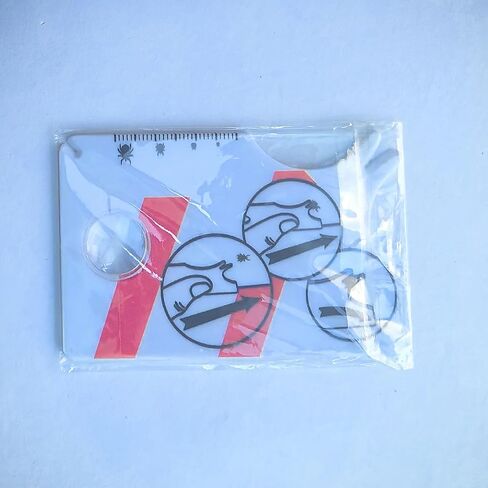 Tick Remover Card with Magnifying Glass, Wallet Sized Tick Remover Tool for Cat, Dog, Pet in Saudi Arabia