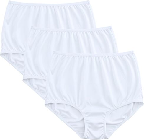 Vanity Fair Classic Ravissant Tailored Brief - Pack of 3 - 15712 (11/4XL, SWH Multi) in Saudi Arabia