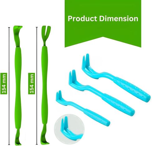 Tick Remover Tool - Safe & Easy Tick Remover for Humans and Pets - Effective Tick Remover for Cats and Dogs - Small to XL Tick Removal Tool for Dogs - Twist & Pull Tick Removal Kit (Set of 5) in Saudi Arabia