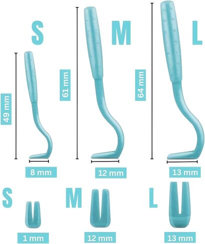 Tick Remover Tool - Safe & Easy Tick Remover for Humans and Pets - Effective Tick Remover for Cats and Dogs - Small to XL Tick Removal Tool for Dogs - Twist & Pull Tick Removal Kit (Set of 5) in Saudi Arabia