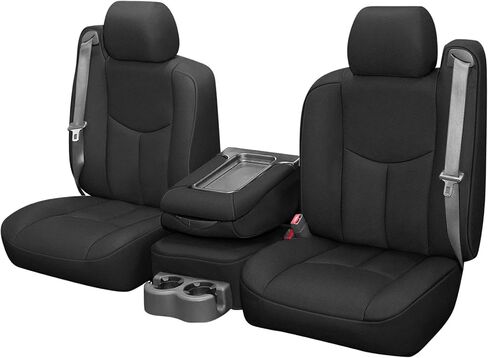 أغطية المقعد متوافقة مع 1999-2006 CHEVY/GMC 1500 ، مجموعة كاملة من الأقمشة المحبوكة. in Kuwait