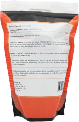 Equine Elixirs Chug Equine Hydration Supplement Electrolyte Powder for Horses Small Size 12 Servings in Saudi Arabia