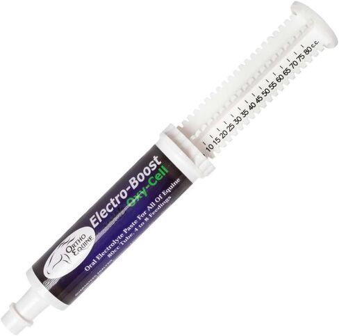 Electro-Boost 80ml Oral Electrolyte Paste with Oxy-Cell – Sugar-Free Energy & Hydration Support for Horses, Improves Stamina, Respiration & Performance in Saudi Arabia