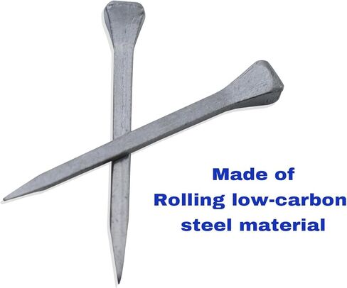 BHTOP E3 Horseshoe Nails, 100 Pcs Steel 1.2 Inch Horseshoe Nail Horseshoe Nails for Horse Training Equestrian Sports, Low-Carbon Steel in Saudi Arabia