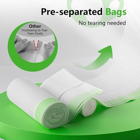 45 Count Waste Drawer Liners Bags Compatible with Litter Box Robot 4 and 3, Thick Self-cleaning Cat Litter Box Liners refill with Drawstring Heavy Duty 10-12 Gallons of Capacity in Saudi Arabia