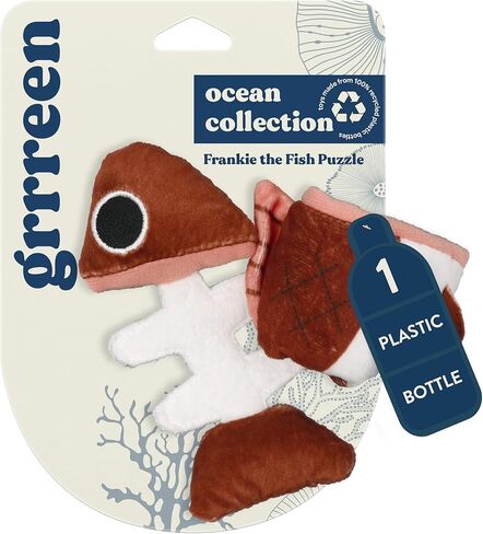 Cat Toys | Plush Toy Fish Puzzle Cat Toys for Indoor Cats | Eco Friendly Toy Made from Non Toxic Materials in Saudi Arabia