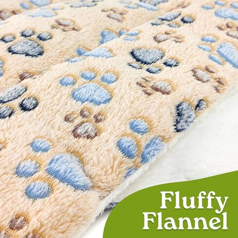 2 Pack Cat Blankets for Indoor Cats, Ultra Soft Reversible Mat, Fluffy Flannel Blanket for Small Dogs and Cats, Washable Pet Pad in Saudi Arabia