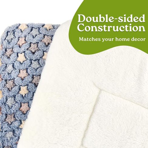 2 Pack Cat Blankets for Indoor Cats, Ultra Soft Reversible Mat, Fluffy Flannel Blanket for Small Dogs and Cats, Washable Pet Pad in Saudi Arabia