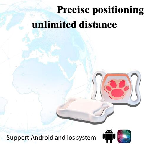 Cat Tracker for Indoor & Outdoor Cats & Dogs with Unlimited Range – 365-Day Battery Life iOS & Android Compatible No Subscription or Monthly Fee Kitten Finder with Real-Time Alerts Easy to Use in Kuwait