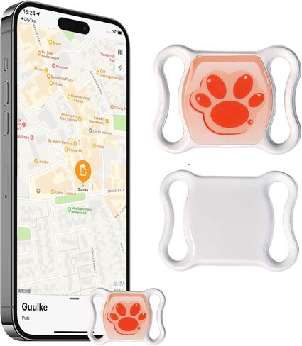 Cat Tracker for Indoor & Outdoor Cats & Dogs with Unlimited Range – 365-Day Battery Life iOS & Android Compatible No Subscription or Monthly Fee Kitten Finder with Real-Time Alerts Easy to Use in Kuwait