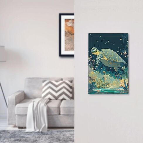 لوحة غطاء مفتاح الإضاءة Fantasy Sea World Sea Turtle Flower Plant 1 Gang No Device لوحات الحائط الكهربائية الفارغة لوحة الواجهة الزخرفية لديكور غرفة الأطفال والحضانة in Kuwait